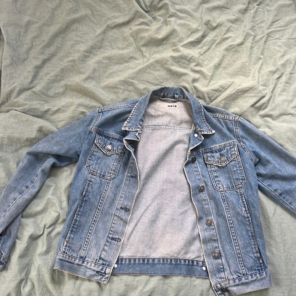 TopShop Moto Denim Jacket
